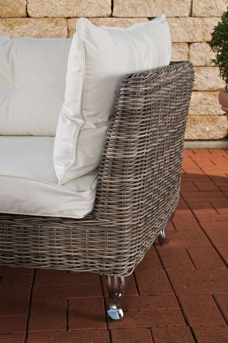 Ecksofa Moss Cremeweiss grau-meliert-1