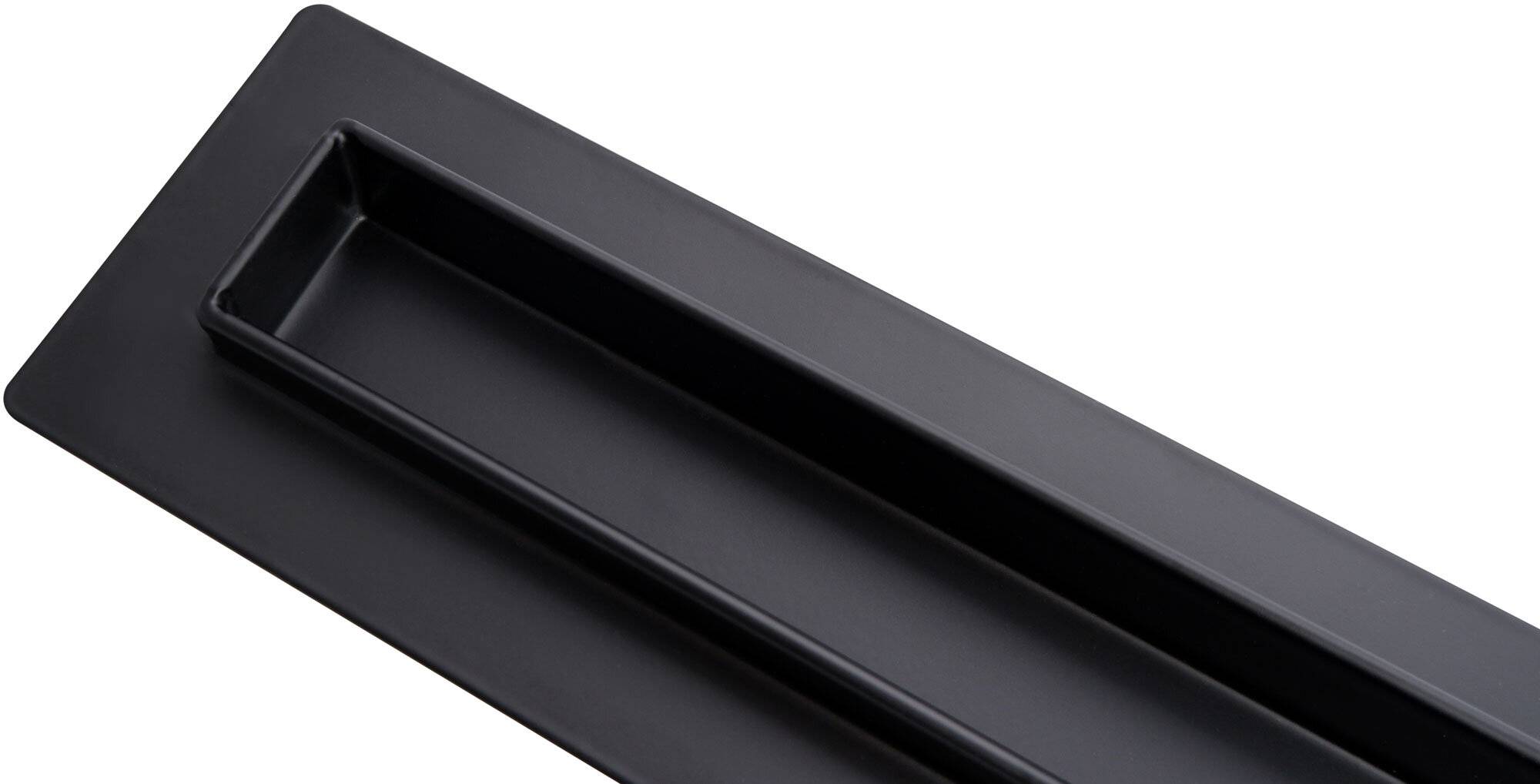 Duschrinne Comfort SLIM 400 mm schwarz-3