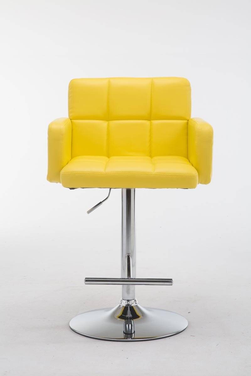 Barhocker Los Angeles Kunstleder gelb-1