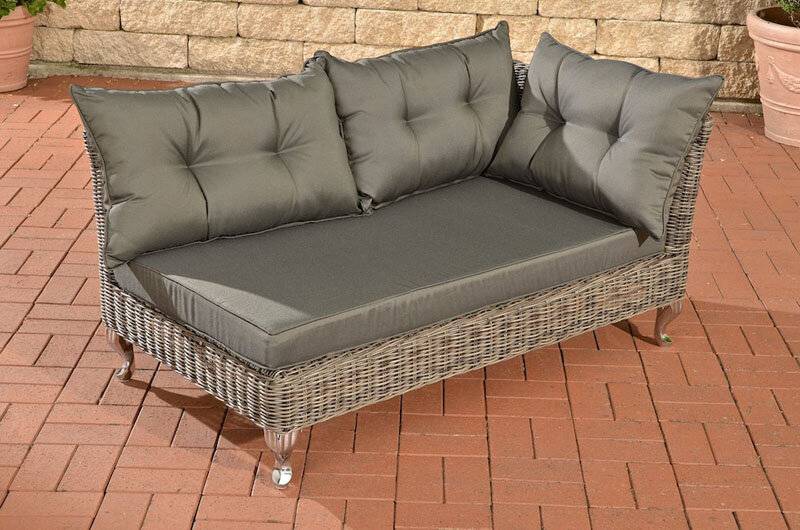 Ecksofa Moss Anthrazit grau-meliert-0