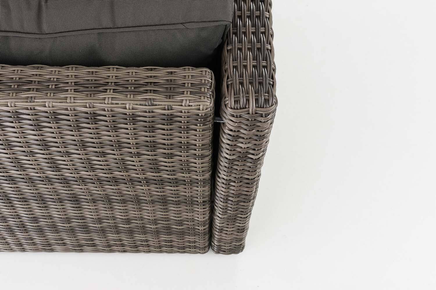 Ecksofa-Garnitur Liberi 5mm Anthrazit grau-meliert-4