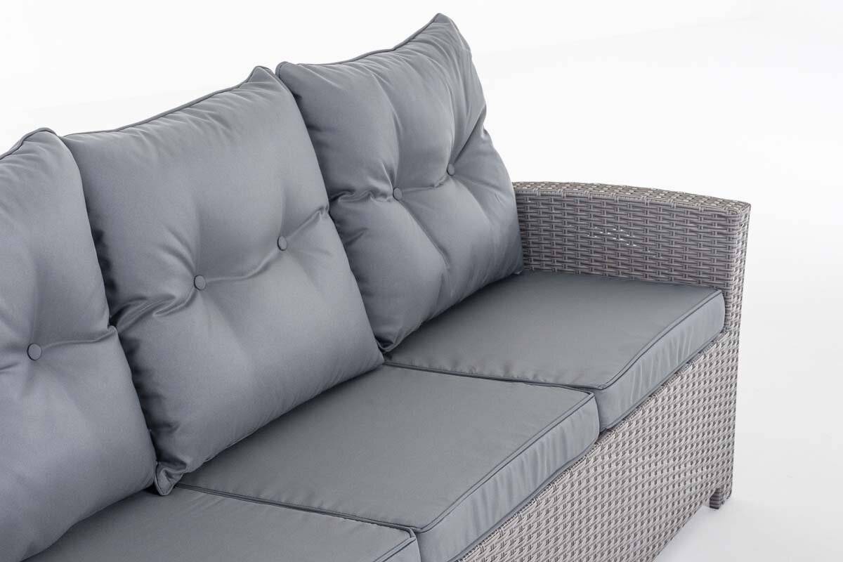 Sofa 3er Fisolo Eisengrau grau-4