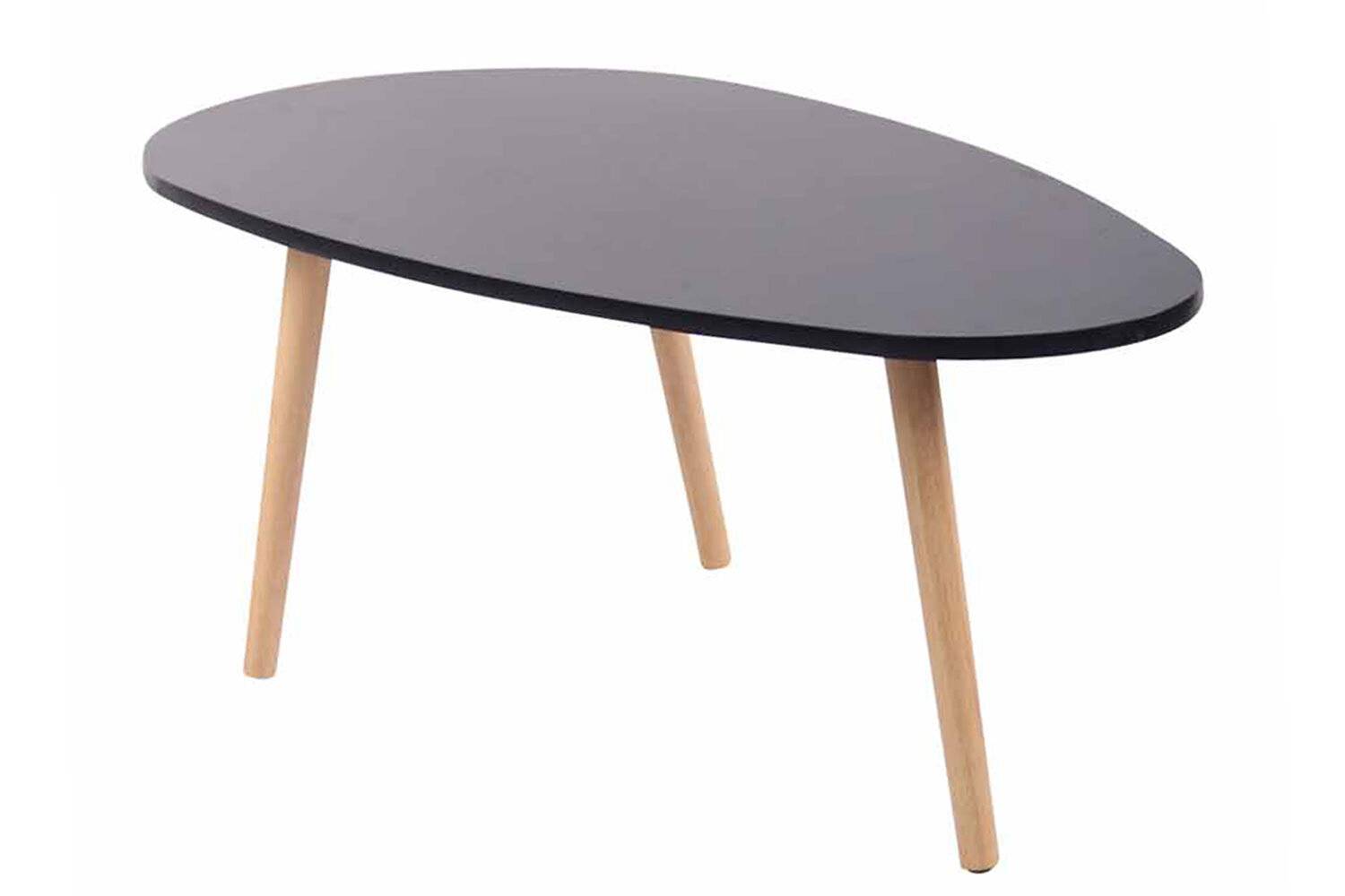 Tisch Herning Groß Natura schwarz-0