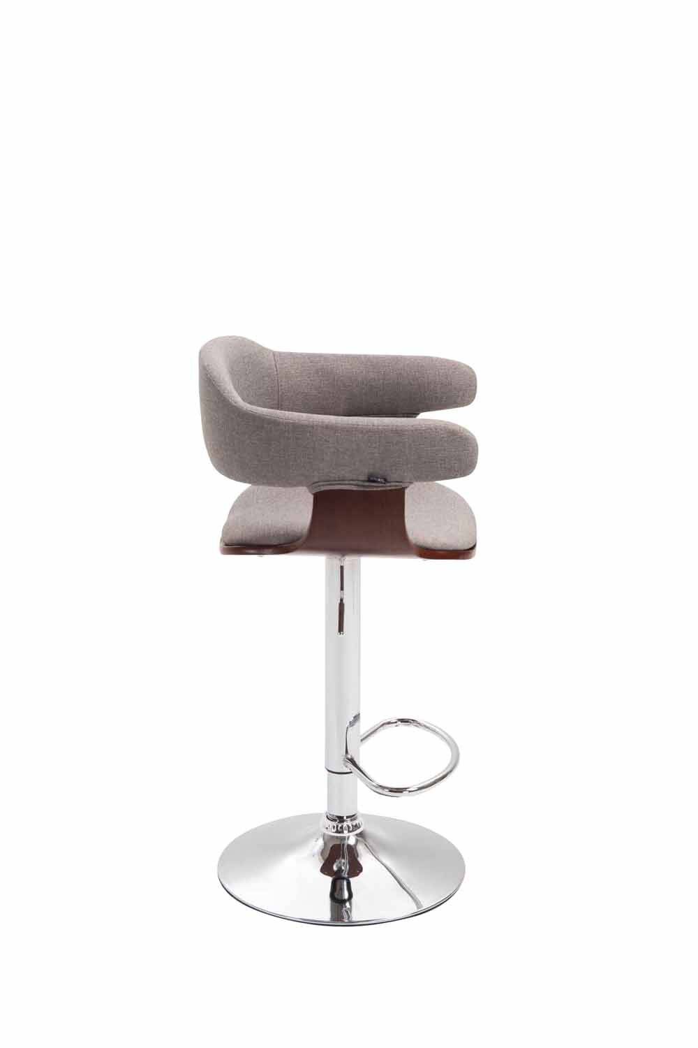 Barhocker Natal Stoff Coffee coffee/grau-2