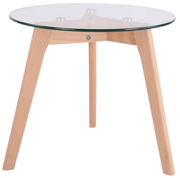 Glastisch Motala 50 cm klarglas