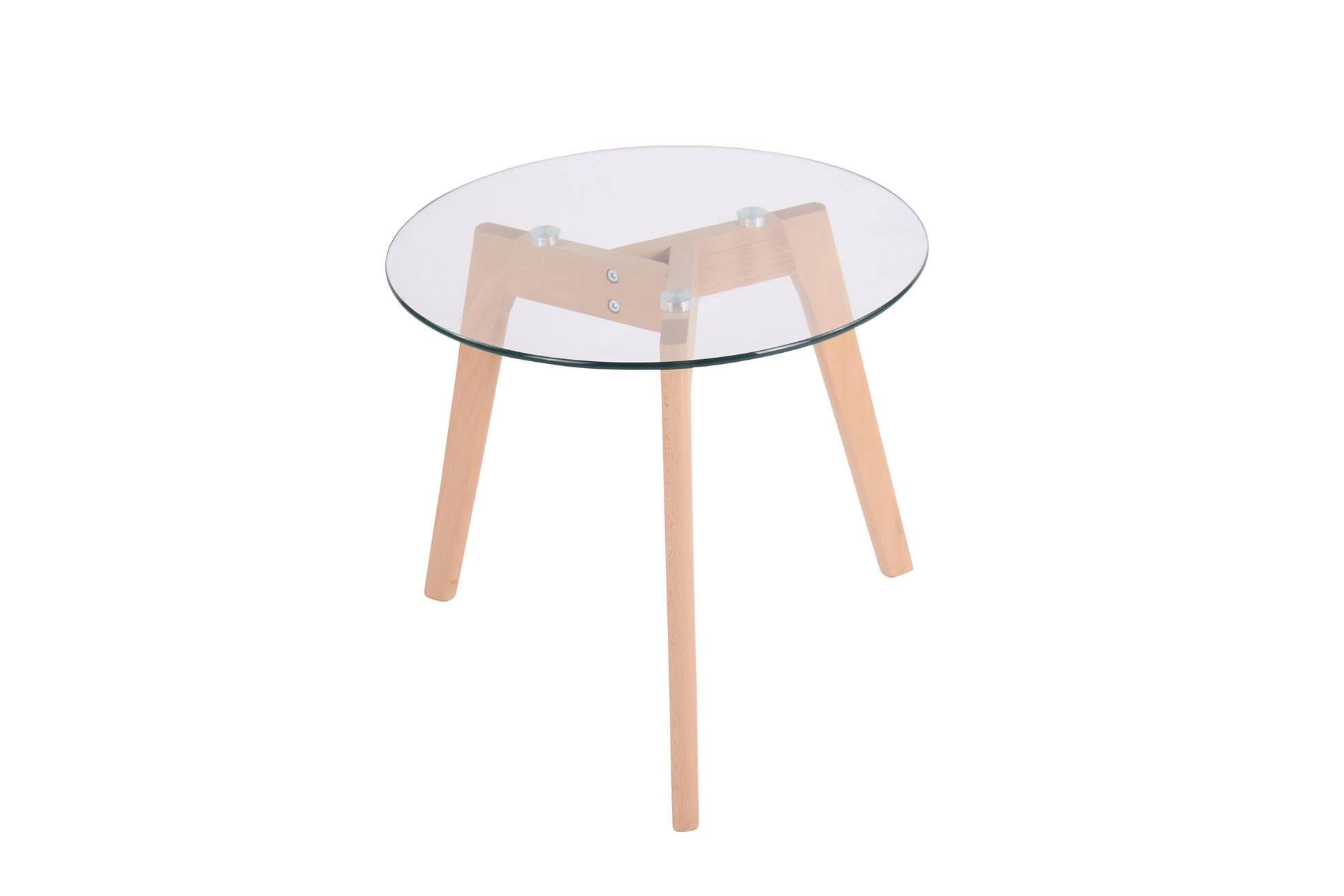 Glastisch Motala 50 cm klarglas-1