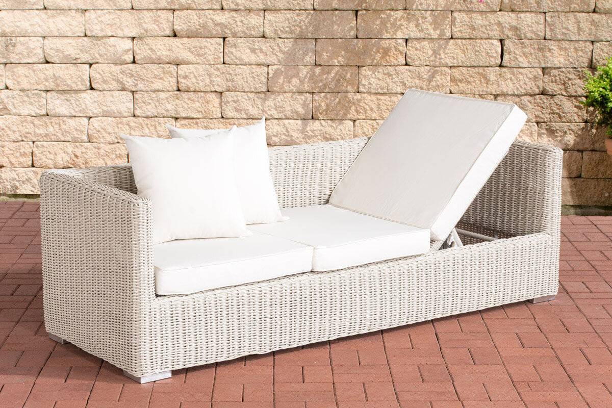 Lounge-Sofa Solano 5mm Cremeweiß perlweiß-0