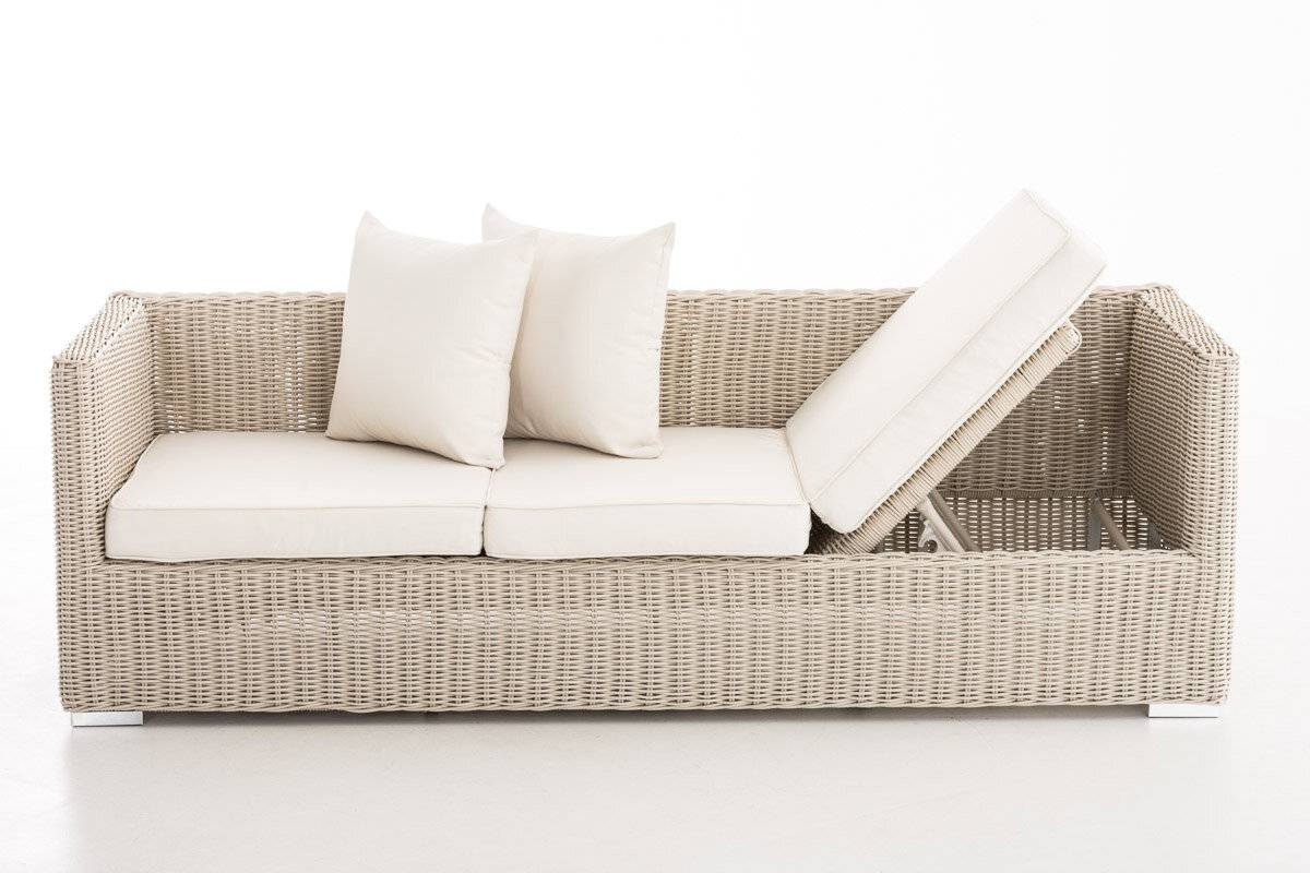 Lounge-Sofa Solano 5mm Cremeweiß perlweiß-1