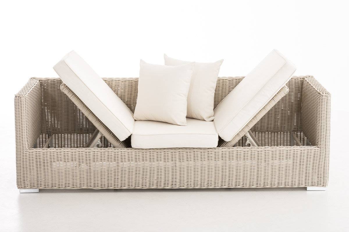 Lounge-Sofa Solano 5mm Cremeweiß perlweiß-2