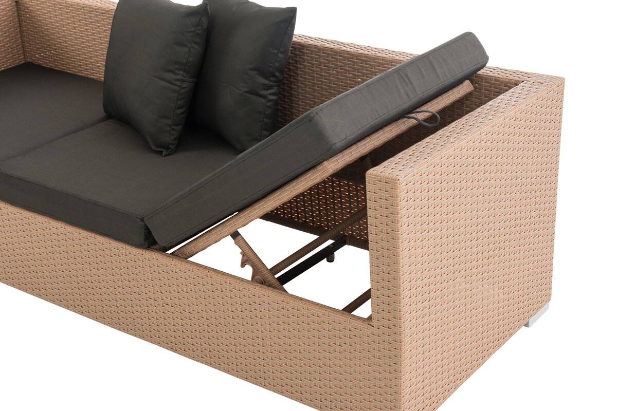 Lounge-Sofa Solano anthrazit sand-4