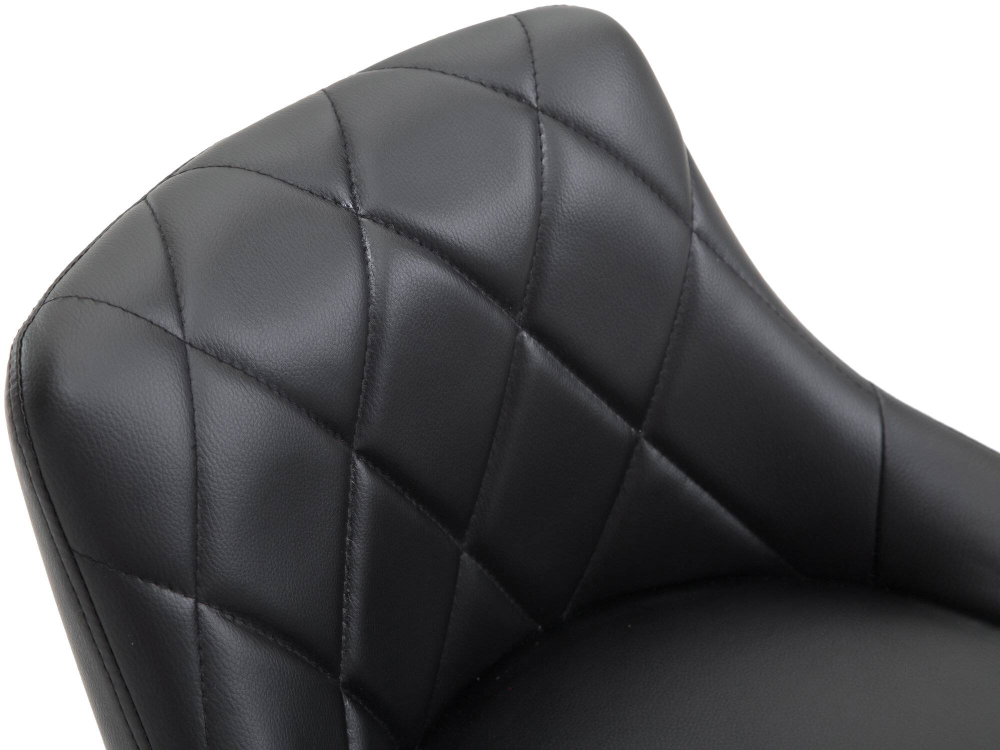 Barhocker Lazio Kunstleder schwarz schwarz-4