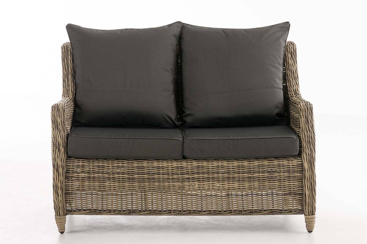 2er Sofa Montero Anthrazit natura-1