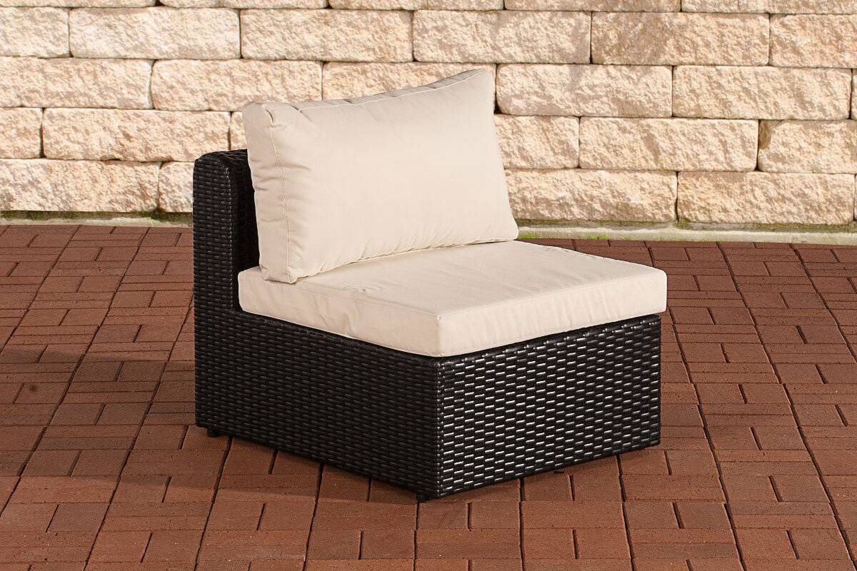 Mittel-Sofa Paradiso schwarz-0