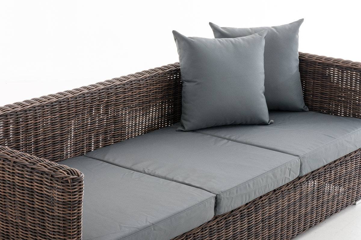 Lounge-Sofa Solano 5mm Eisengrau braun-meliert-4