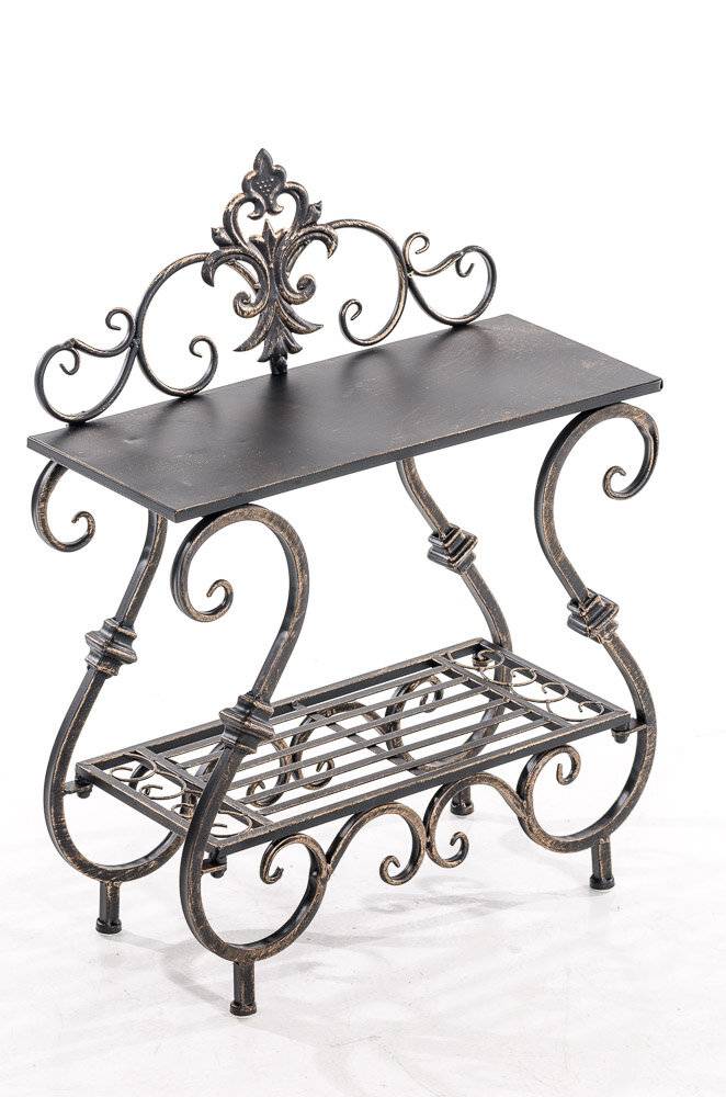 Blumentisch Aurica bronze-0