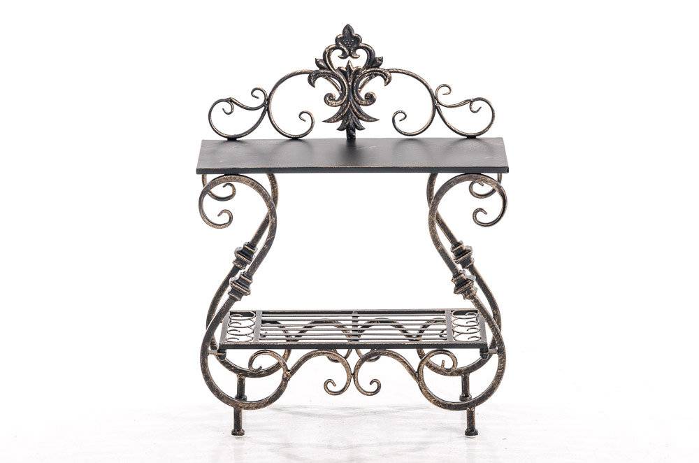 Blumentisch Aurica bronze-1