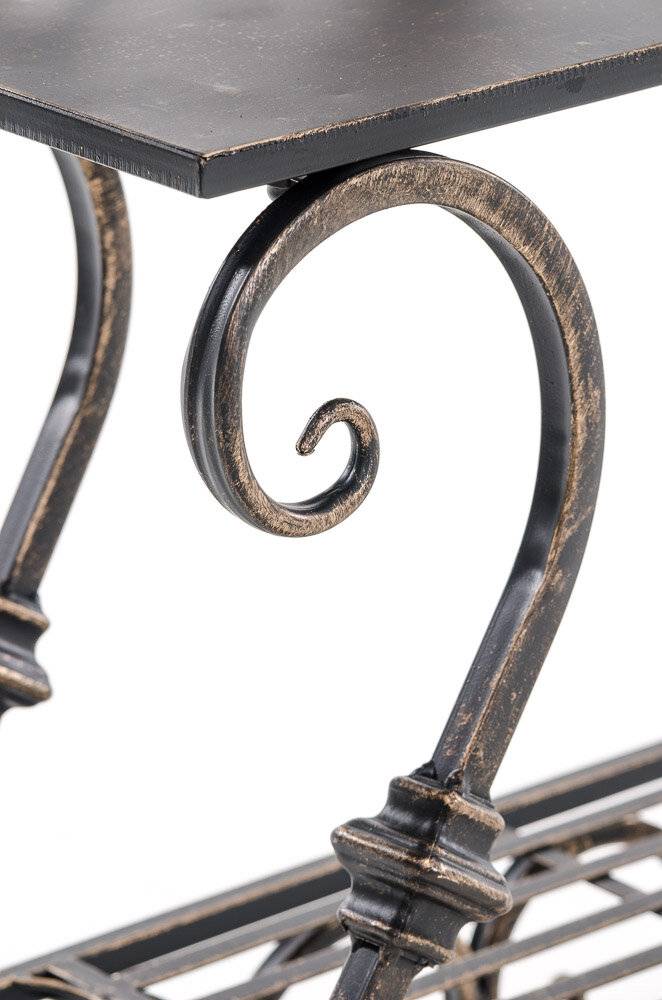 Blumentisch Aurica bronze-4