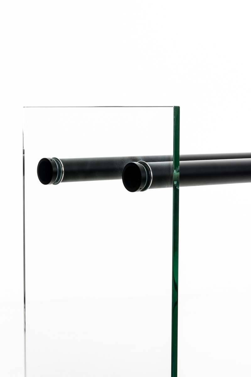 Kaminholzständer Dacio B35x60x60 klarglas-4