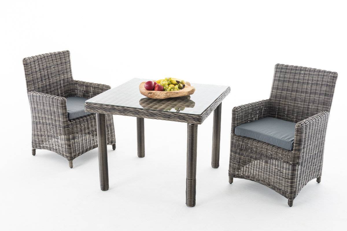 Sitzgruppe Dorado K80 Eisengrau grau-meliert-1