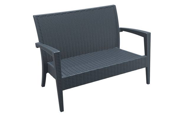 Lounge-Sofa Miami dunkelgrau