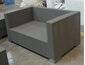 3er-Sofa Brac schwarz