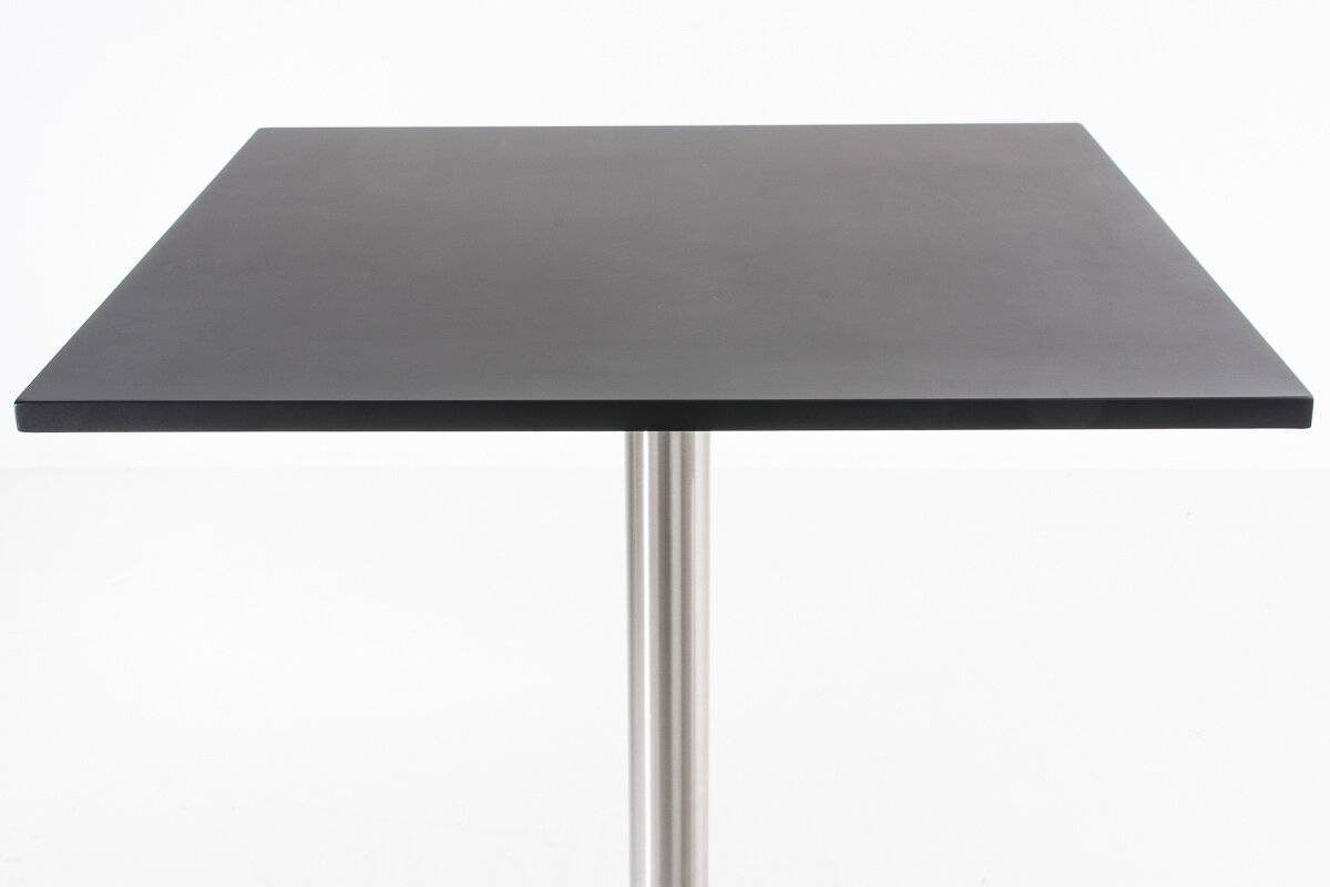 Stehtisch Vitral 70x70 H:110 Edelstahl schwarz-matt-2