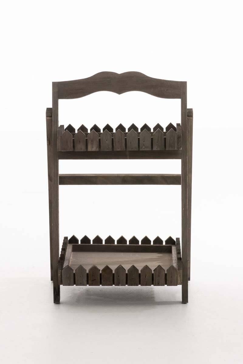 Treppenregal dunkelbraun-1