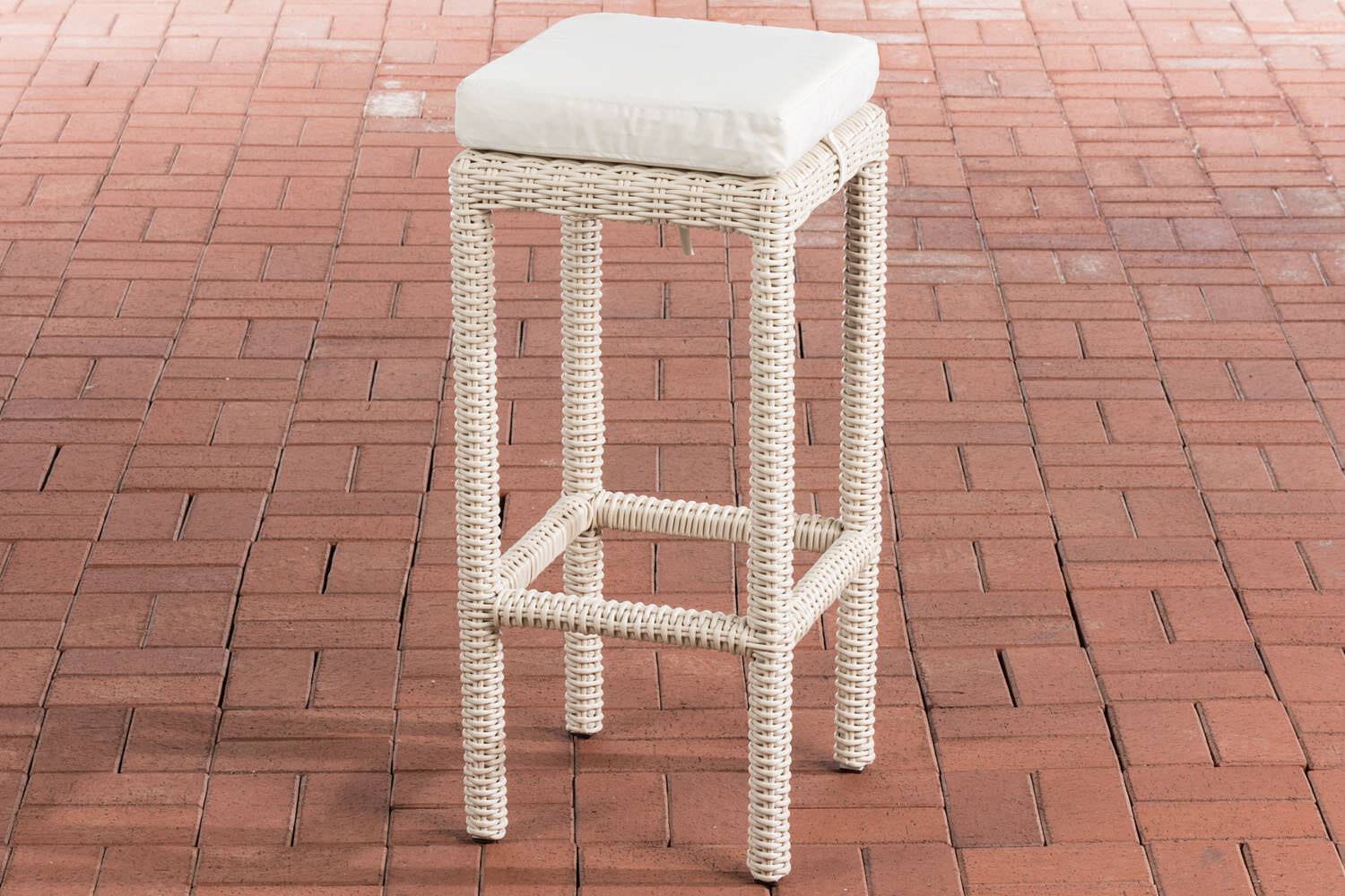 Barhocker Alia 5mm cremeweiß perlweiß-0