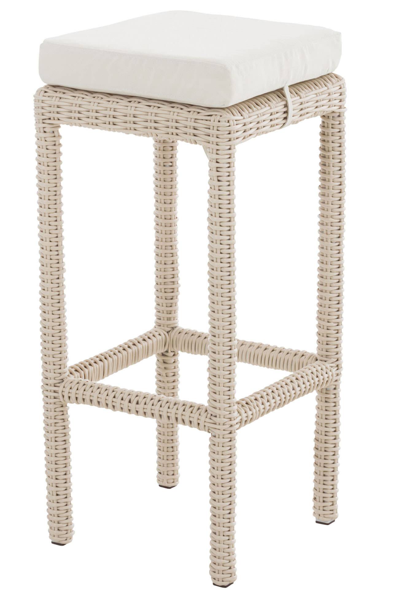 Barhocker Alia 5mm cremeweiß perlweiß-2