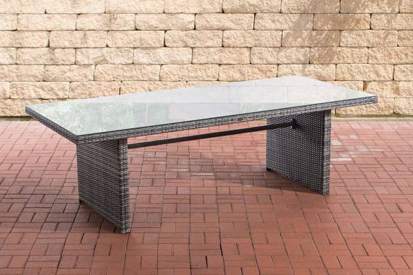 Tisch Avignon 240 cm grau-meliert