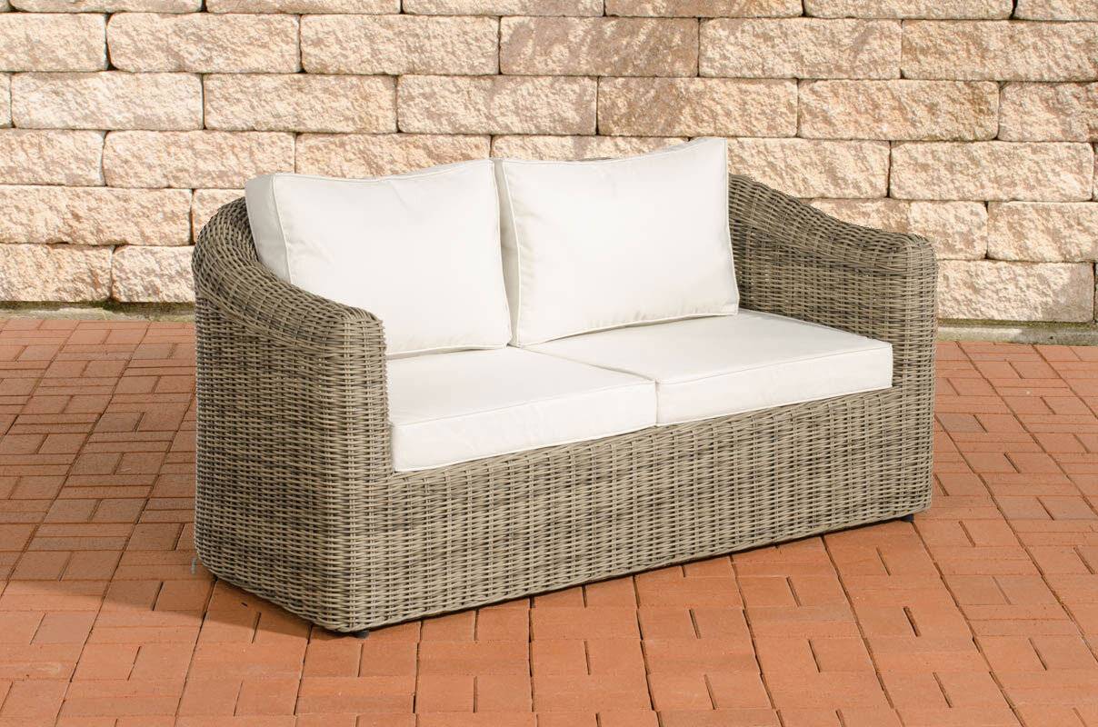 2er-Sofa Bergen Cremeweiss 5mm natura-0