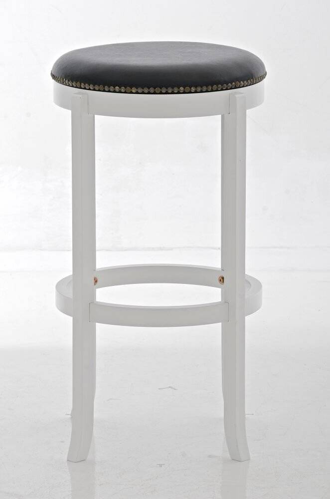 Hocker Cleve weiß/schwarz-1