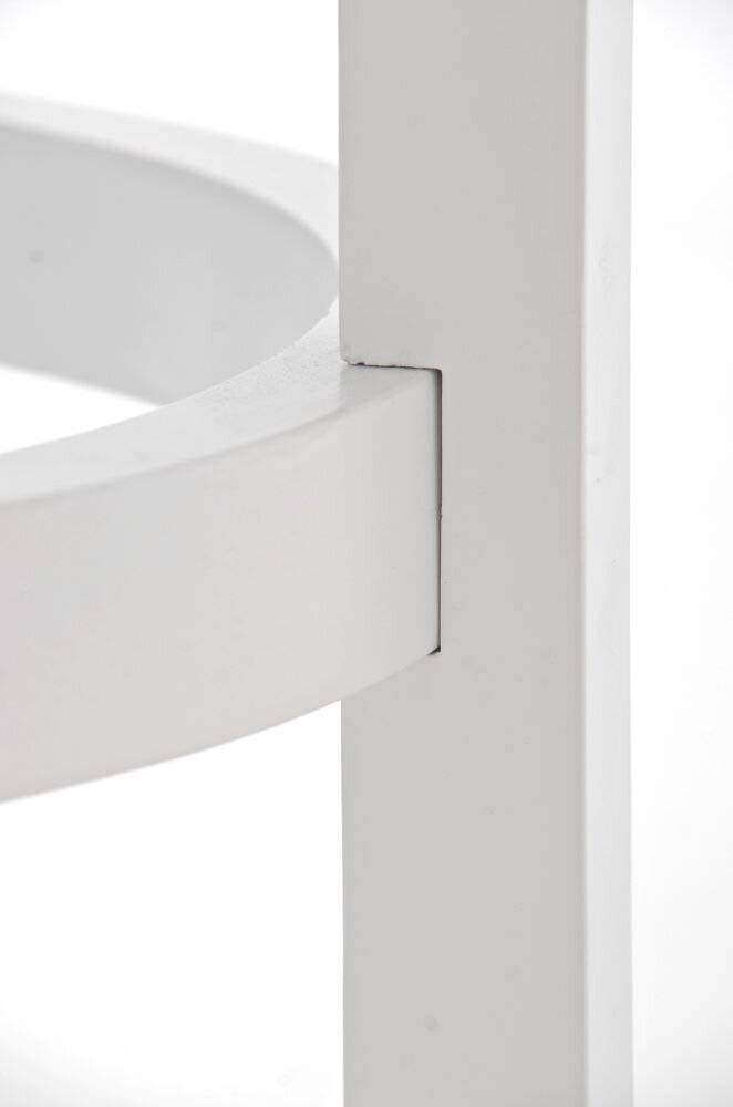 Hocker Cleve weiß/schwarz-4