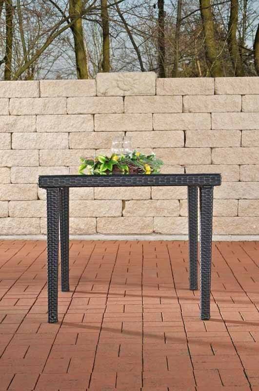 Tisch Bari 80x80 schwarz-1