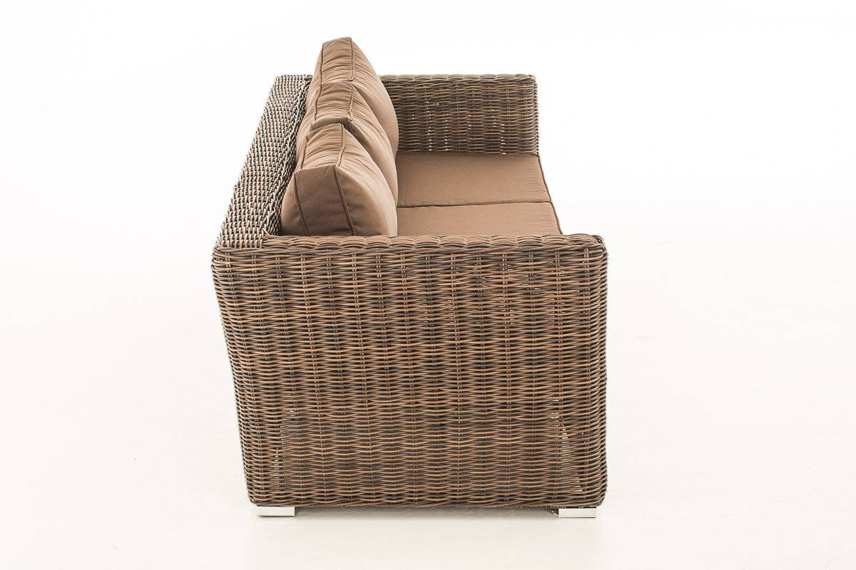 3er Sofa Mandal Terrabraun braun-meliert-2