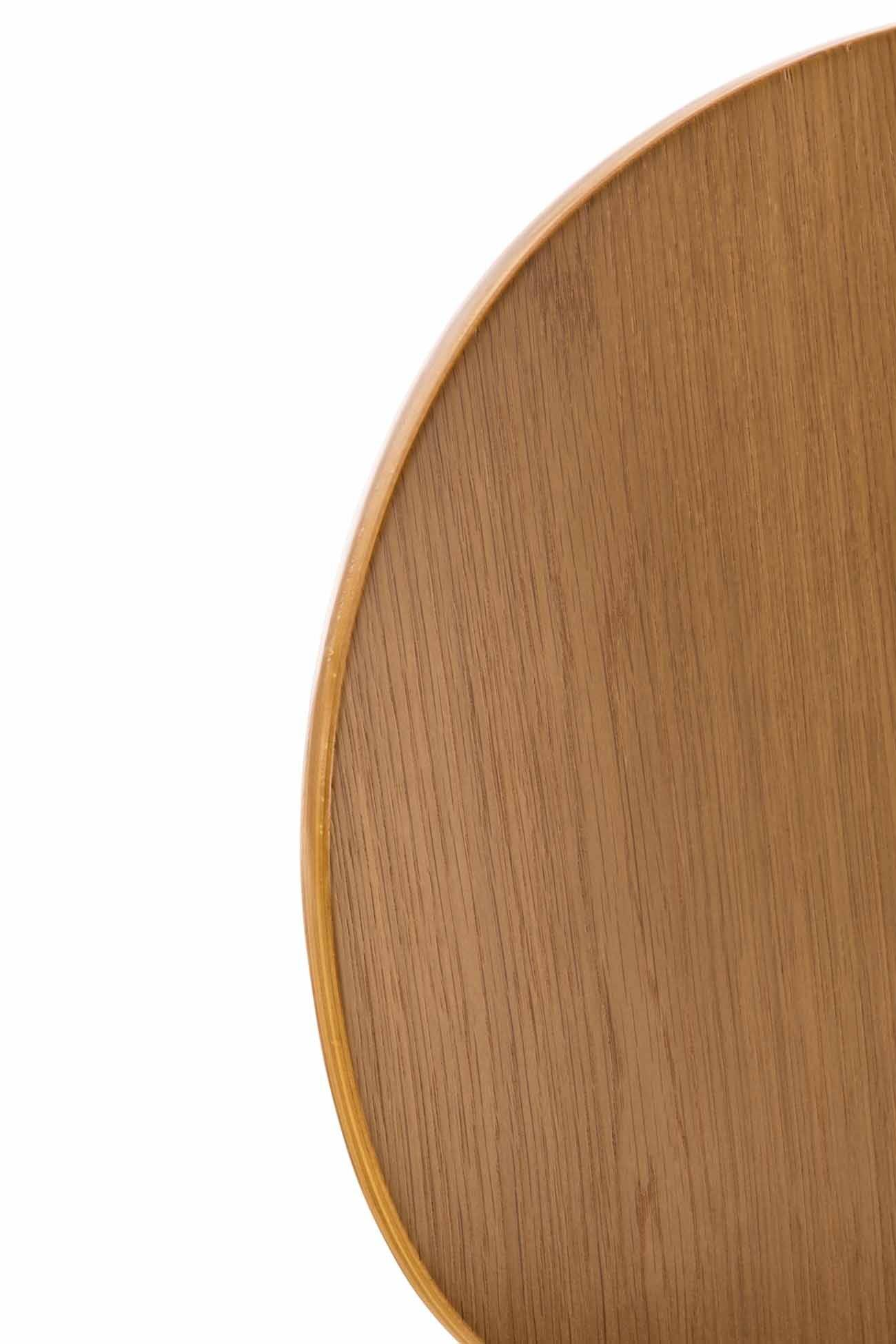 Besucherstuhl Diego PVC eiche/schwarz-4
