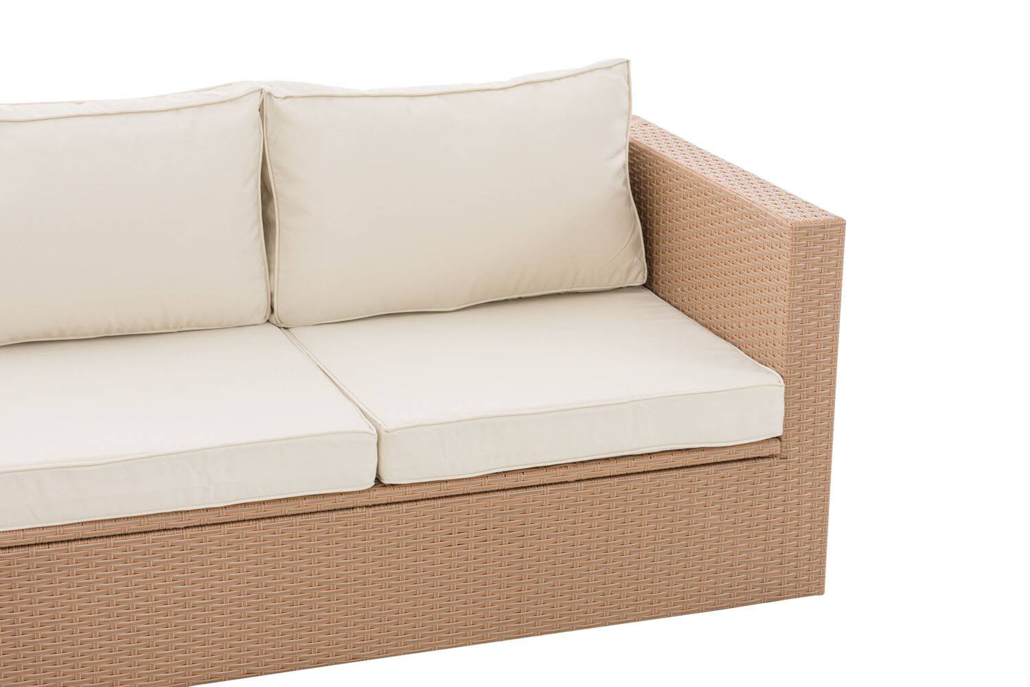 Ecksofa Tibera cremeweiß sand-3