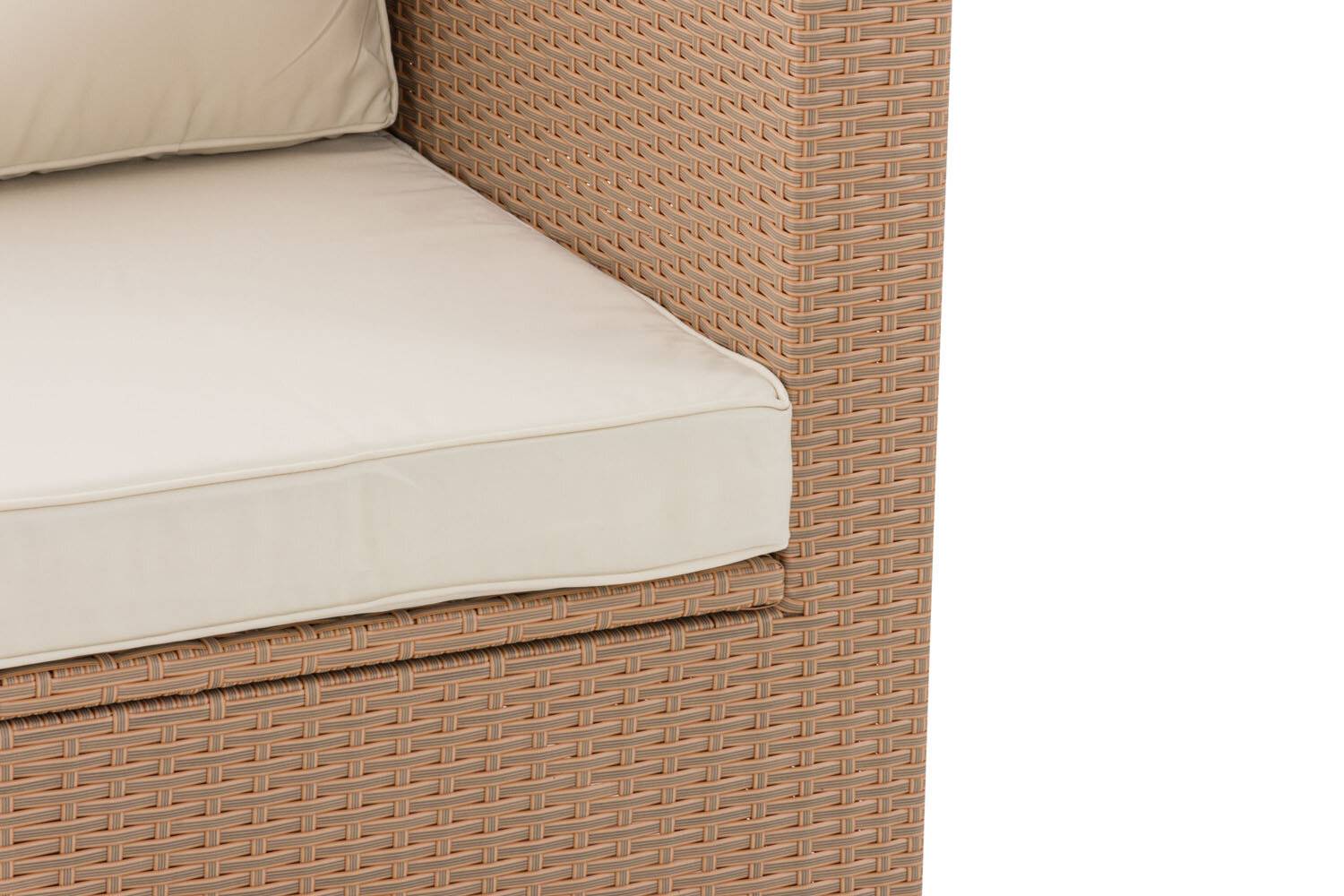 Ecksofa Tibera cremeweiß sand-4