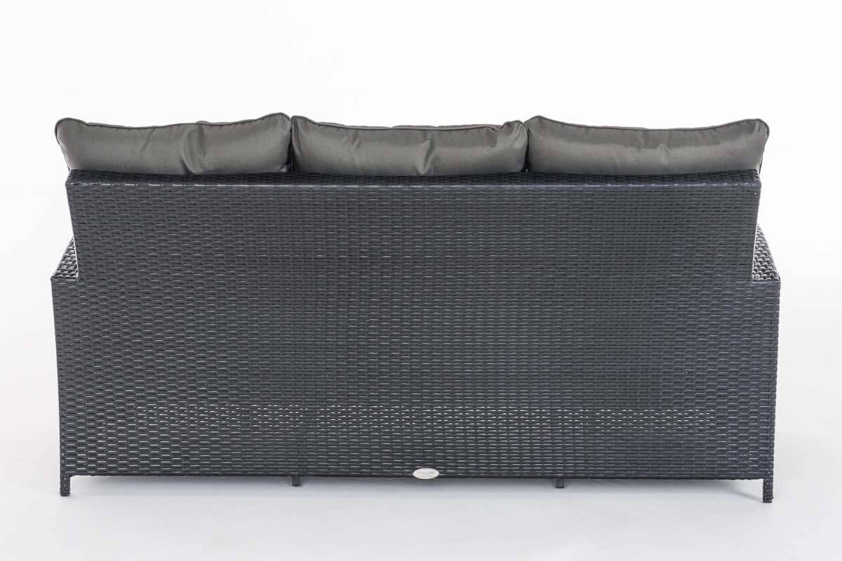 Sofa 3er Fisolo Anthrazit schwarz-3