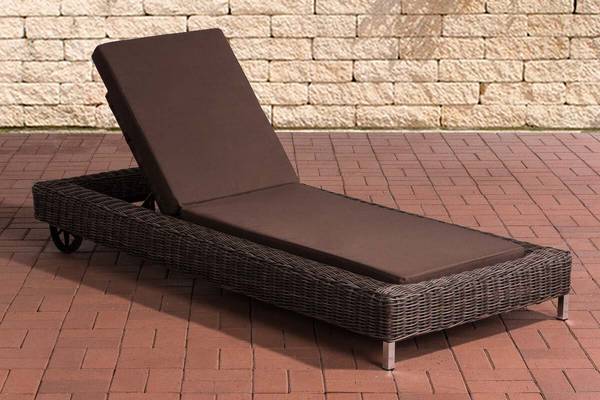 Sonnenliege Rosso 5mm Terrabraun braun-meliert