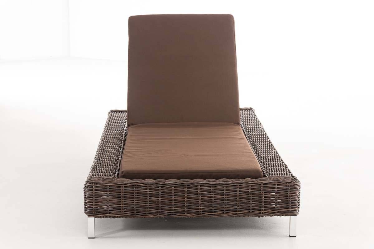Sonnenliege Rosso 5mm Terrabraun braun-meliert-3