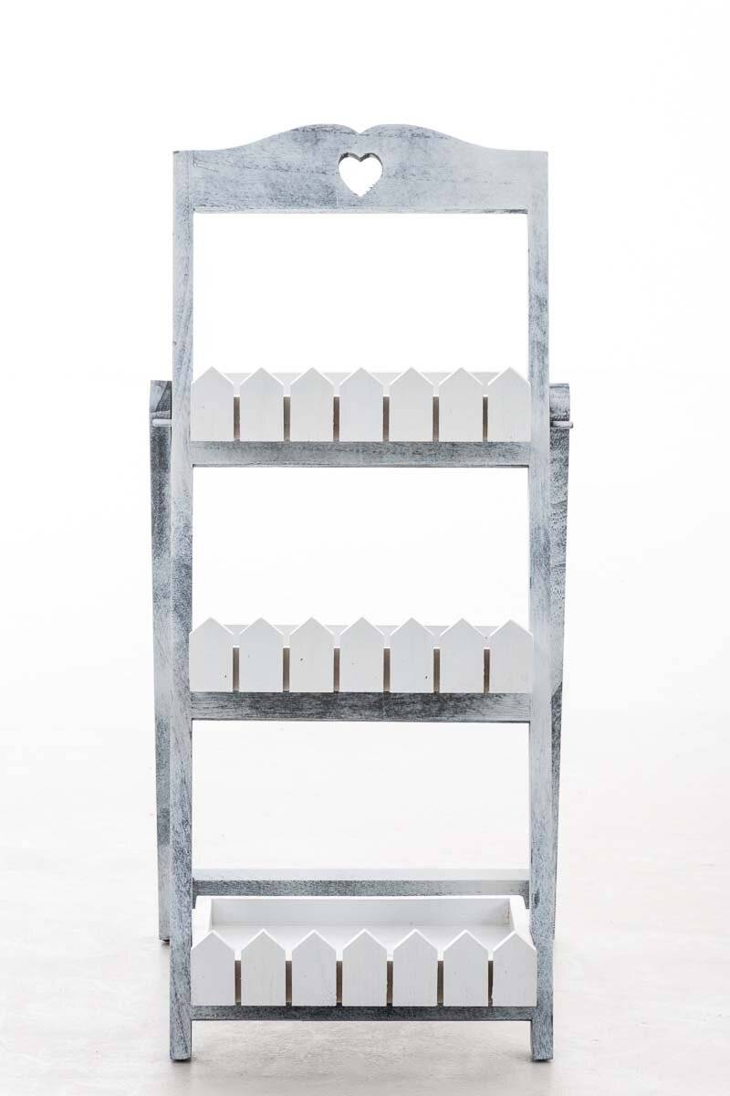 Treppenregal Trevor antik-grau-1