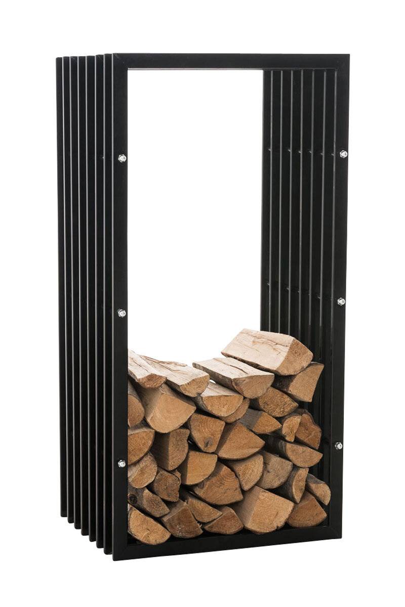 Kaminholzständer Irving V2 40x50x100 schwarz-1