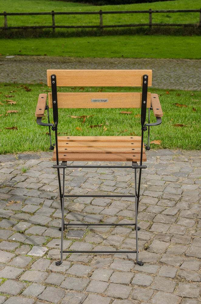 Klappstuhl Raya Eisen/Teak schwarz-3