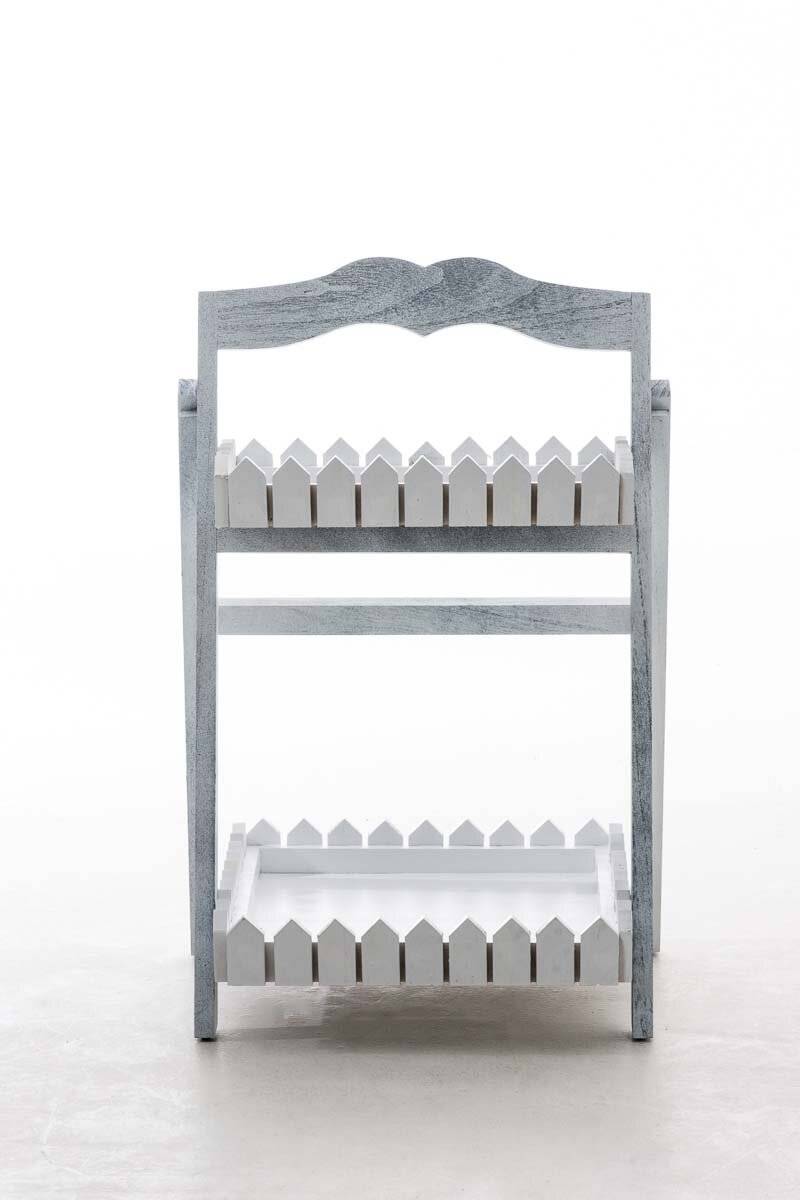Treppenregal antik-grau-1