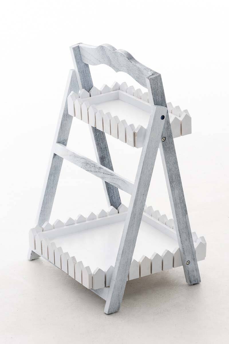 Treppenregal antik-grau-3