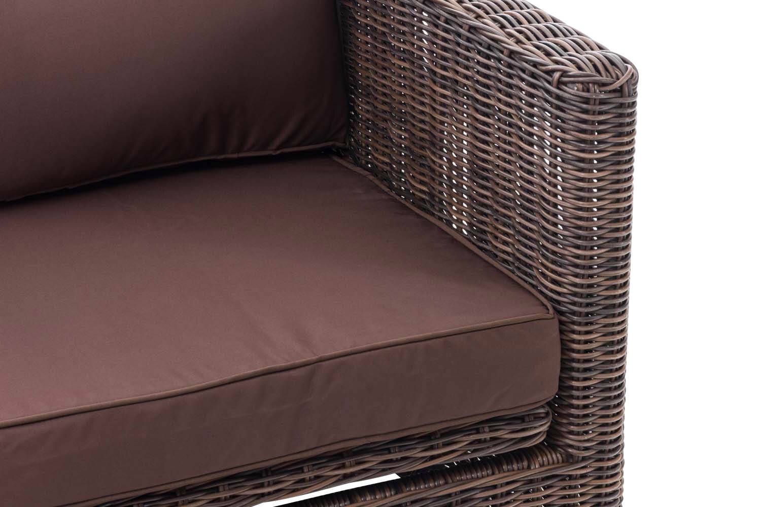 Ecksofa Tibera 5mm terrabraun braun-meliert-4