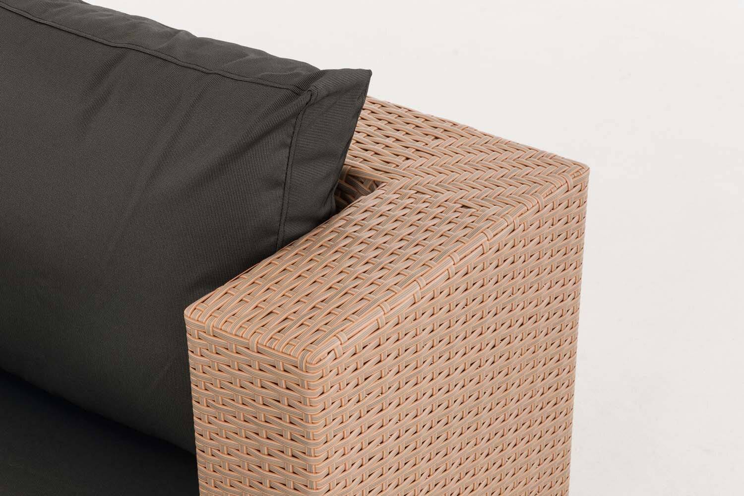 3er Sofa Provence anthrazit sand-4