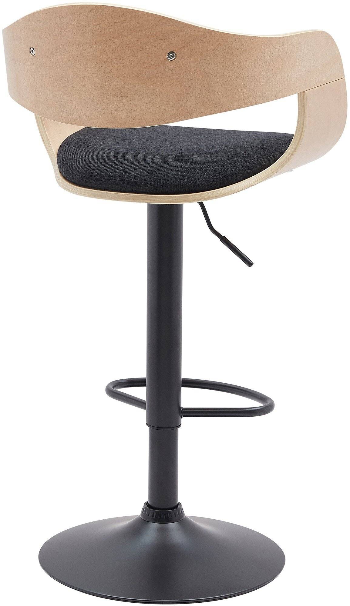 2er Set Barhocker Kingston B Stoff natura/schwarz-4