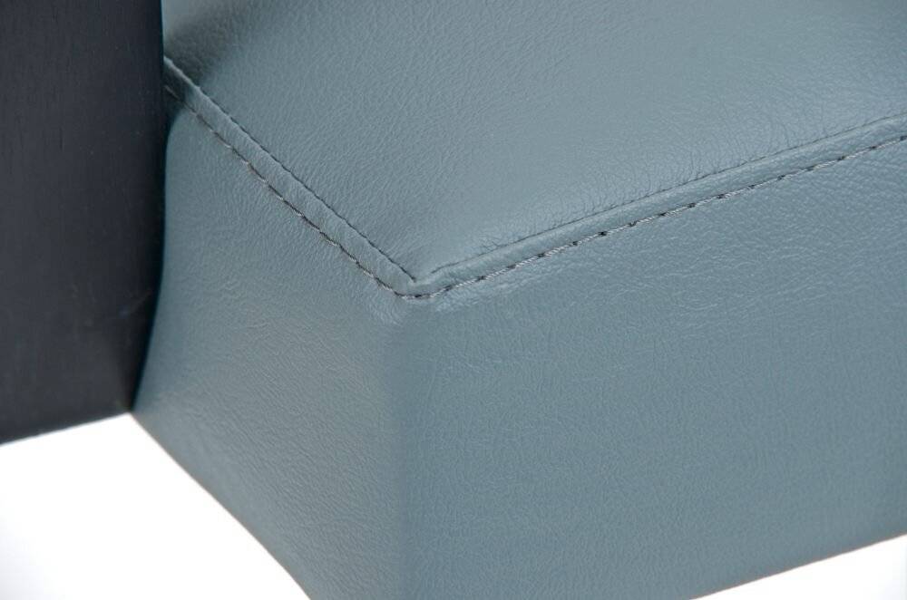 Barhocker Ethel mit Armlehne schwarz schwarz/grau-4